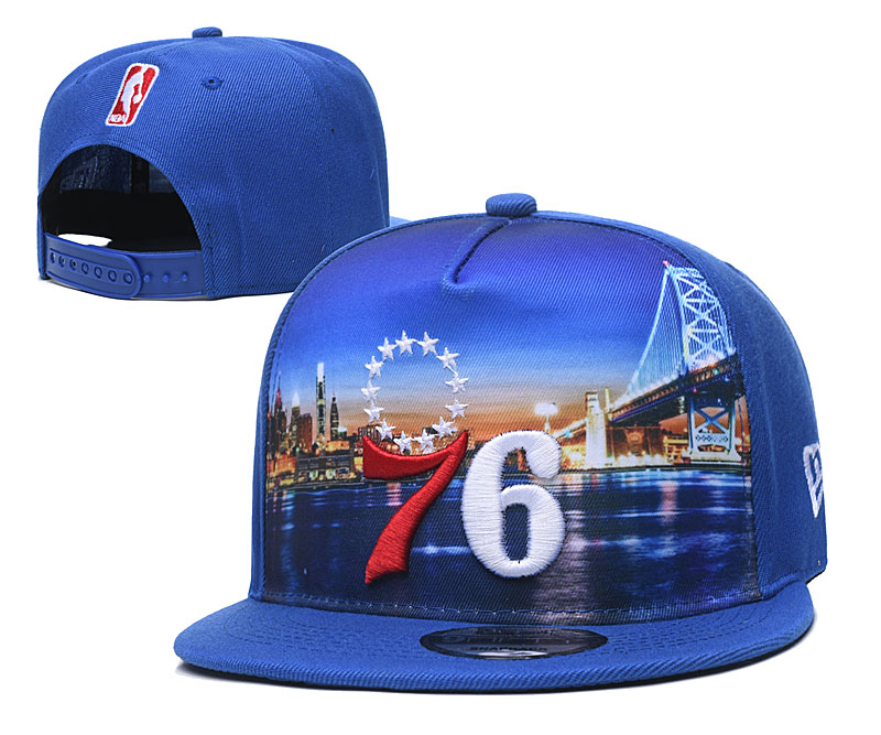 Philadelphia 76ers Stitched Snapback Hats 001